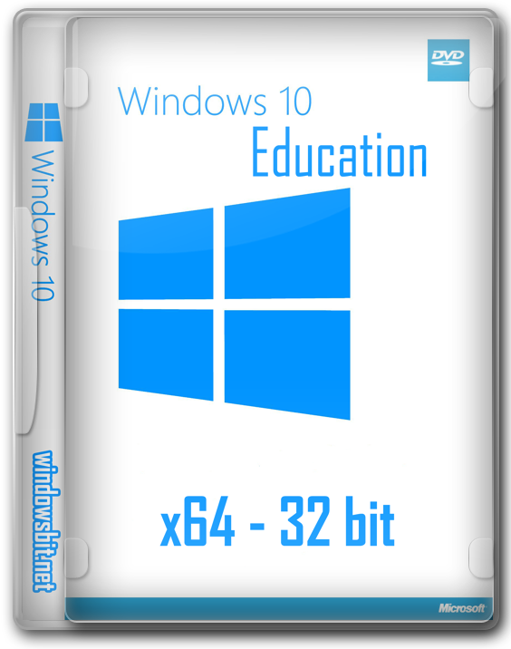 Windows 10 Education 64 бит - 32 бит с активатором для флешки