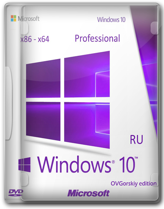 Windows 10 19H1 для слабого ноутбука x64/x32 Ru
